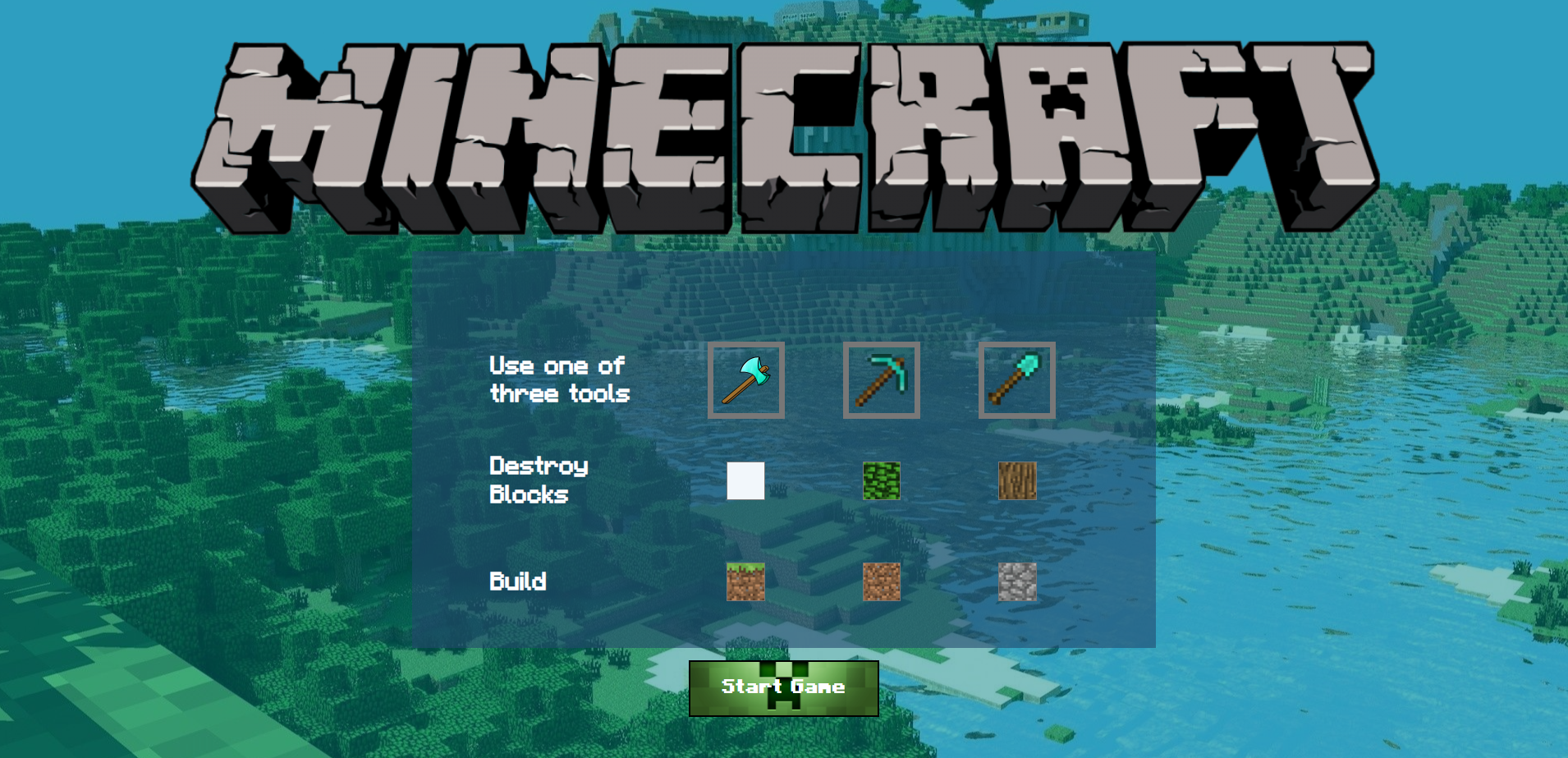 Minecraft Game